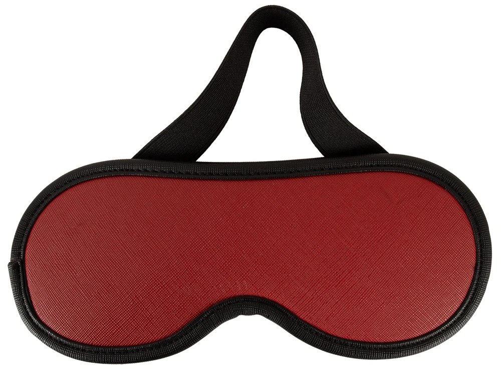 Bad Kitty Under Bed Restraint, Erotisches 6-teiliges Bettfessel-Set schwarz/rot Luxus Bondage Gurtkreuz 4-Punkt Fixierung mit Augenmaske verstellbar komfortabel