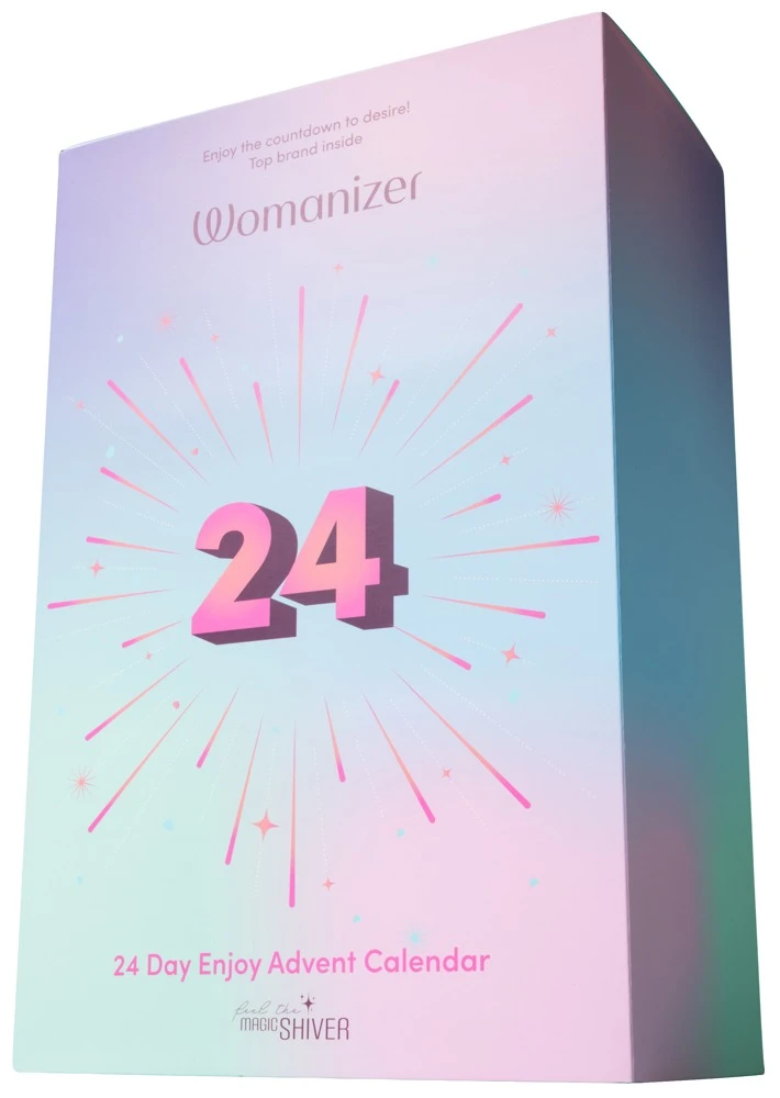 Magic shiverXLovehoney Enjoy, Adventskalender Enjoy 2026 – Sexy Premium Erotik-Kalender mit 24 Überraschungen, Womanizer Starlet 3, Lovetoys & Zubehör – Magic Shiver