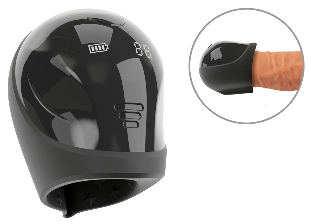 Glans Masturbation Cup Trainer, Intensive Vibration für die Eichel – 10 Modi, softes Silikon & mehr Ausdauer beim Solo oder zu zweit!