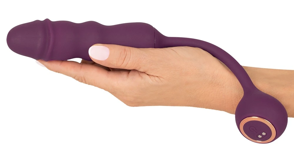 Javida Vibratung+Thrusting Bul, Javida Vibro-Ei mit Stoßfunktion – Aufreizender Bullet Vibrator mit 2 leistungsstarken Motoren, 10 Vibrations- und Stoßmodi für intensiven Lustgenuss