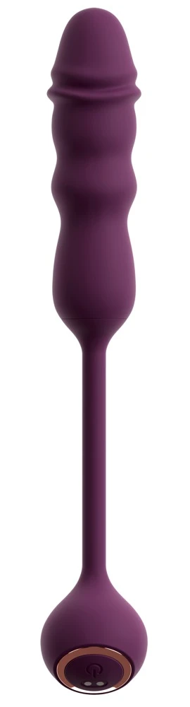 Javida Vibratung+Thrusting Bul, Javida Vibro-Ei mit Stoßfunktion – Aufreizender Bullet Vibrator mit 2 leistungsstarken Motoren, 10 Vibrations- und Stoßmodi für intensiven Lustgenuss