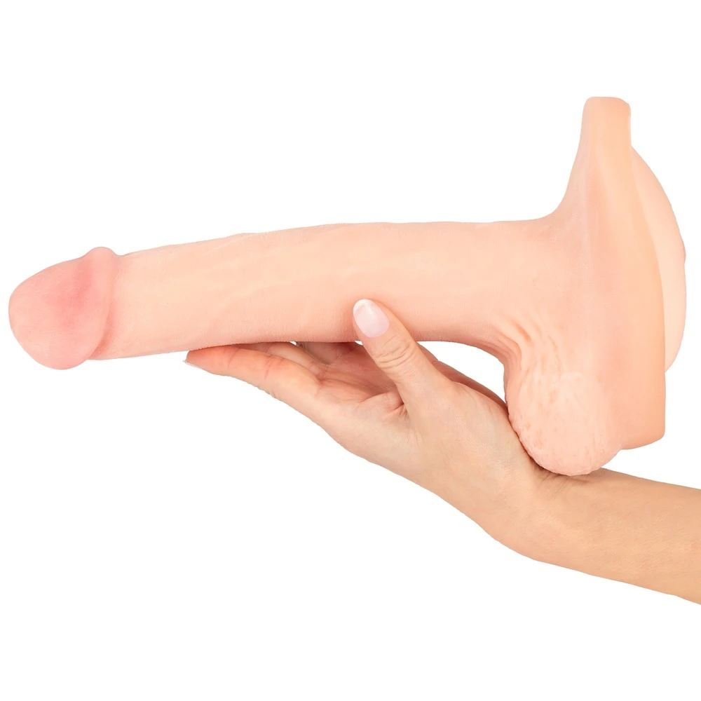 Nature Skin 3in1 Ext./Mast./Di, 3in1 Penisverlängerung Dildo Masturbator Nature Skin realistische Optik elastisch hautnah weich für intensiven Genuss