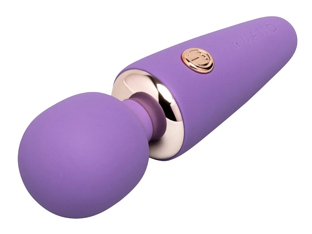 le Wand Mini Microwand, Mini Vibe Microwand von le Wand kompakter Massagestab mit kraftvoller Vibration flüsterleise Bedienung 7 Modi 3 Intensitäten Soft Touch für zuhause und unterwegs