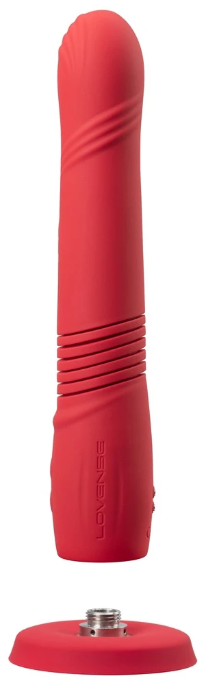 Gravity, Lovense Gravity Stoßvibrator mit 140 Stößen/Min, starker Vibro-Power & Saugfuß für intensives Spiel