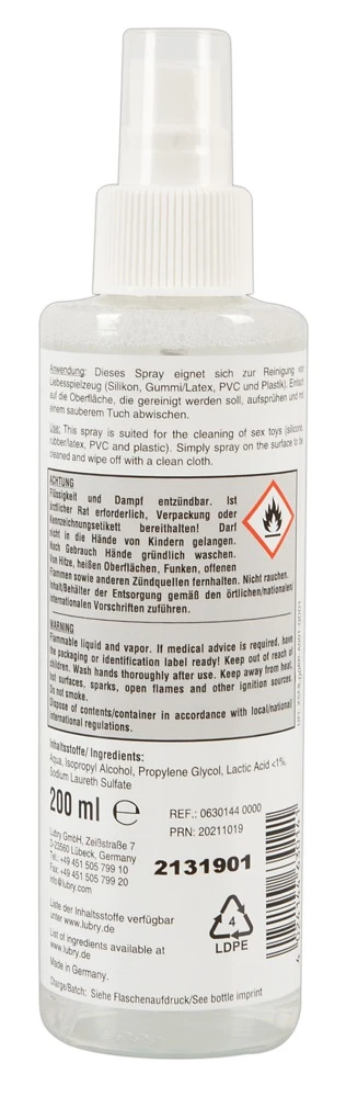 Special Cleaner Lovetoy 200 ml