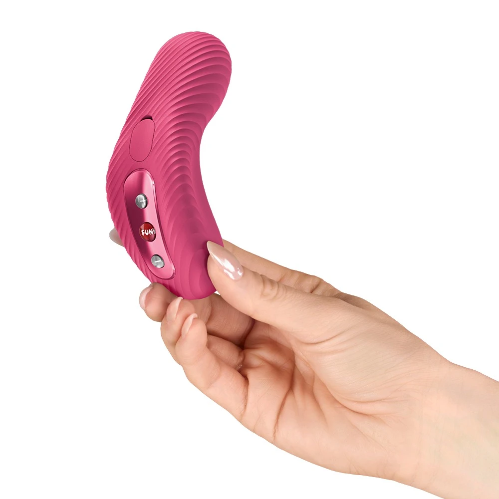 Laya III Bottle, Fun Factory LAYA III Auflegevibrator klopfend vibrierend 10 Modi ergonomisch intensiv wiederaufladbar Power Feel