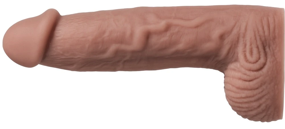 Small Dildo, Lovense Vac-U-Lock Naturdildo aus Silikon mit praller Eichel für intensive Spiele an der Sex Machine