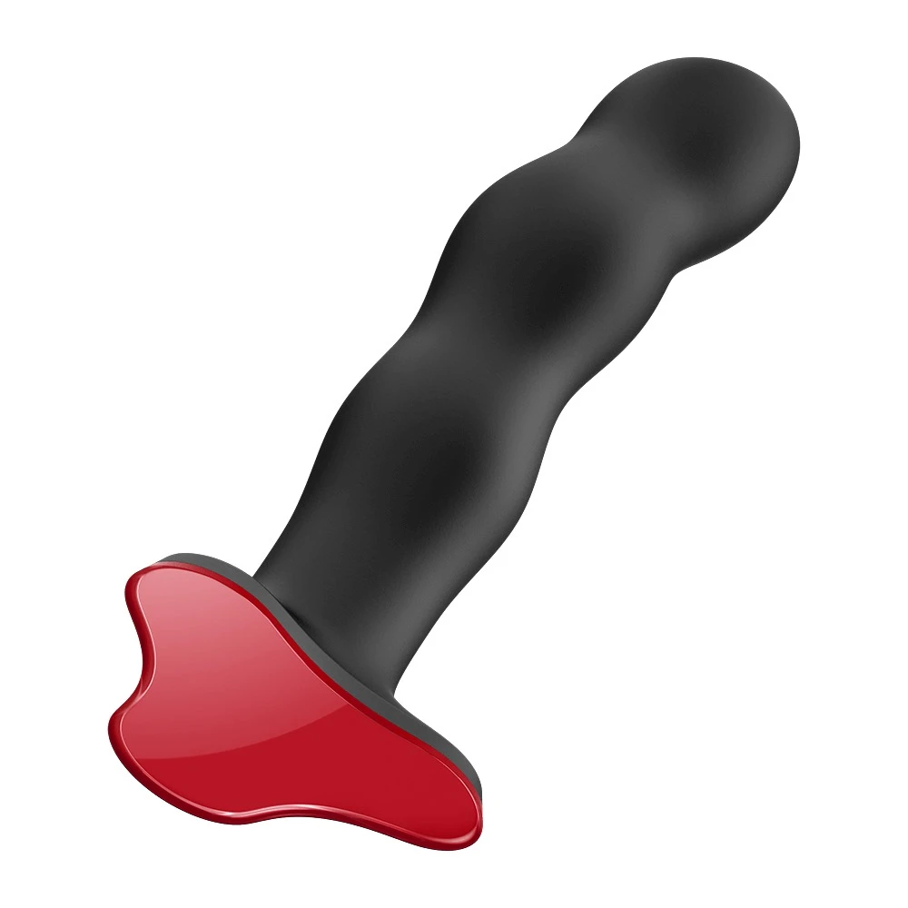 Bouncer, Flexibler Dildo mit Saugfuß, 3 Kugelgewichte, G-Punkt & Prostata-Stimulation, dynamische Schwingungen, anal sicher