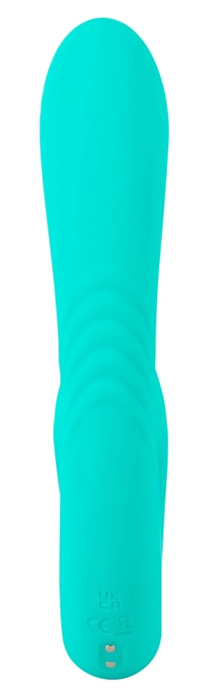 beau coeur Naira Dual Vibrator, Flexibler Doppelvibrator NAIRA Dual Heads mit 2 Power-Motoren getrennt steuerbar für vaginale und anale Stimulation