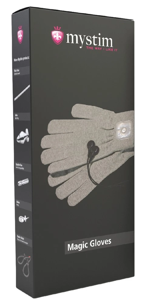 Magic Gloves, Elektrisierende Berührungen: Bi-polare E-Stim-Handschuhe für sinnliche Reizstrommassagen mit Mystim