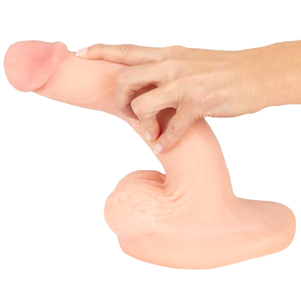 Nature Skin 3in1 Ext./Mast./Di, 3in1 Penisverlängerung Dildo Masturbator Nature Skin realistische Optik elastisch hautnah weich für intensiven Genuss