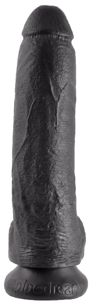 KC 9 Cock with Balls Naturdildo mit griffigen Hoden