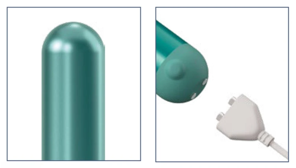 JJ Mini Chroma Teal, Minivibrator mit Fernbedienung: 10 Vibrationsmodi, wasserdicht & seidig glatte Oberfläche für aufregende Spielereien!