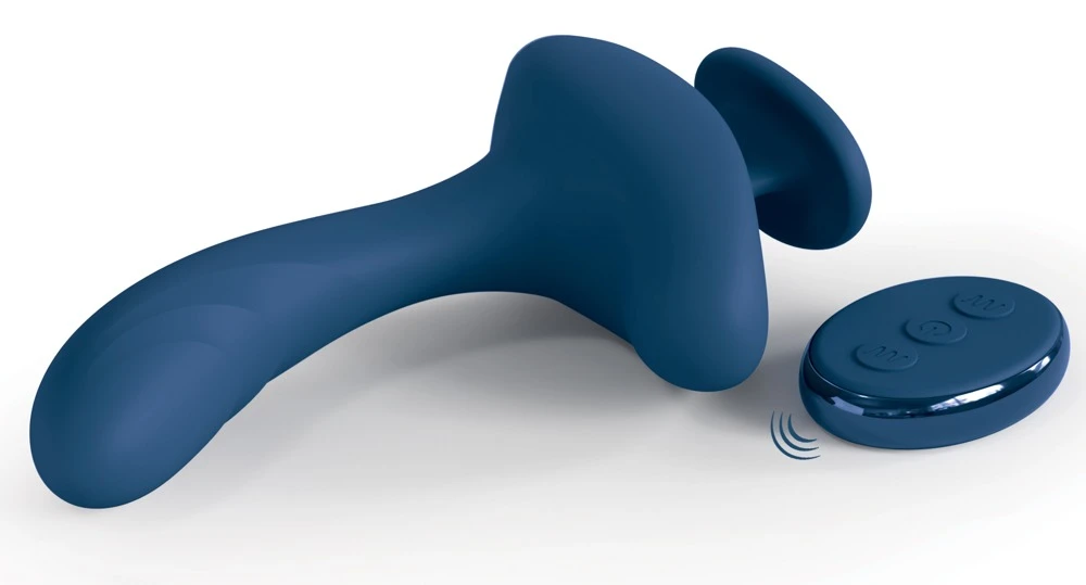 JJ Solis Kyrios, Analvibrator Solis Kyrios: 2 Motoren, 10 Vibrationsmodi, praktische Fernbedienung für gezielte Prostata- & Perineum-Stimulation
