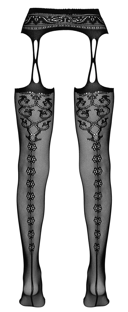 Cottelli Verführerische Straps-Strumpfhose: Sinnliche Offenheit und Eleganz