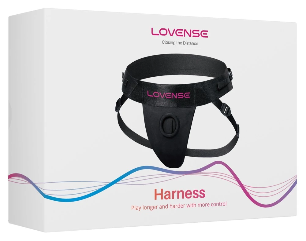 Strapless Harness for Lapis, Lovense Harness Strap-on Jock verstellbar für Lapis & Dildos bis Ø 5 cm Pegging Harness mit starkem Halt Stretch Jock