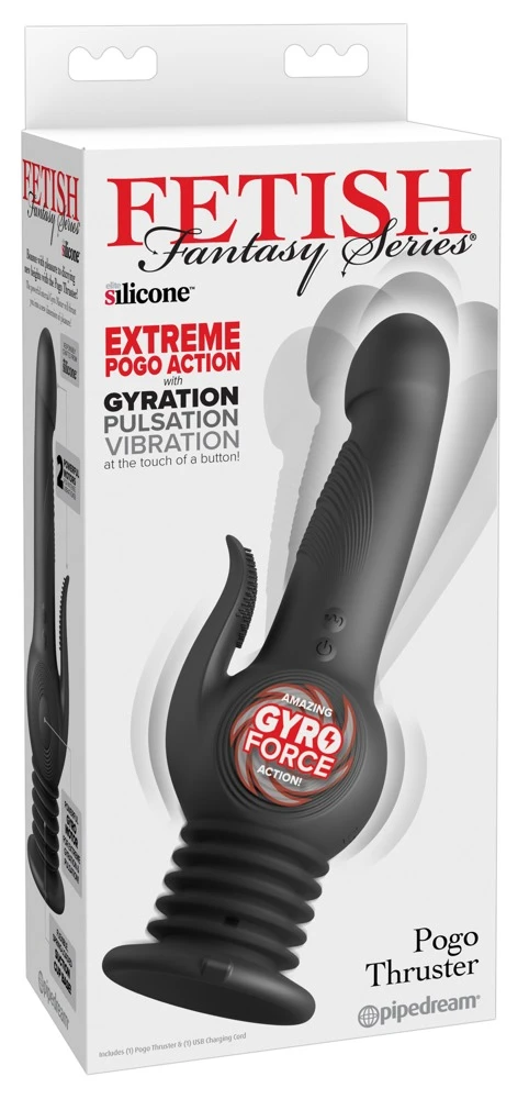 FFS Pogo Thruster - Black, Intensive Pulsationen, Rotationen und Vibrationen in 10 Modi der Pogo Thruster vereint Stimulation und Komfort