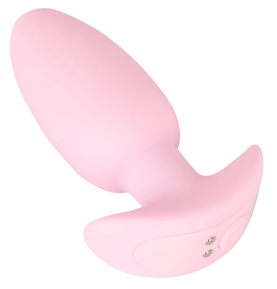 Cuties Vibrating Plug Rose, Analplug mit Vibration Rose von Cuties – kompakter, seidig glatter Plug mit 7 intensiven Vibrationsmodi für prickelndes, freches Analvergnügen
