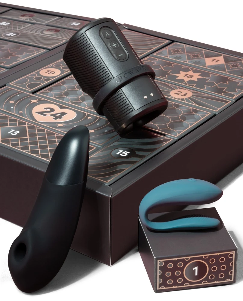 Magic shiverXLovehoney Luxury, Erotik-Adventskalender 2026 Luxury – Sexy 24 Premium-Überraschungen mit Womanizer Enhance & We-Vibe Sync Lite – Magic Shiver