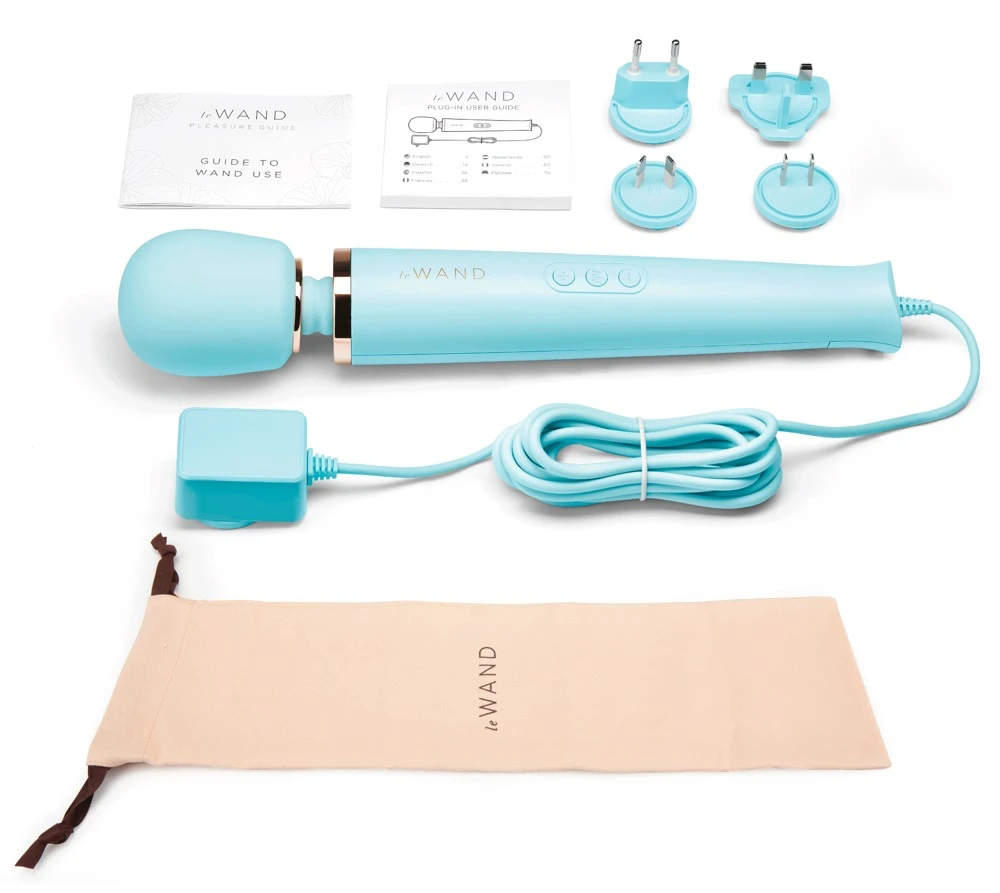 Le Wand Powerful Plug-In Luxus-Massagestab im klassischen Design