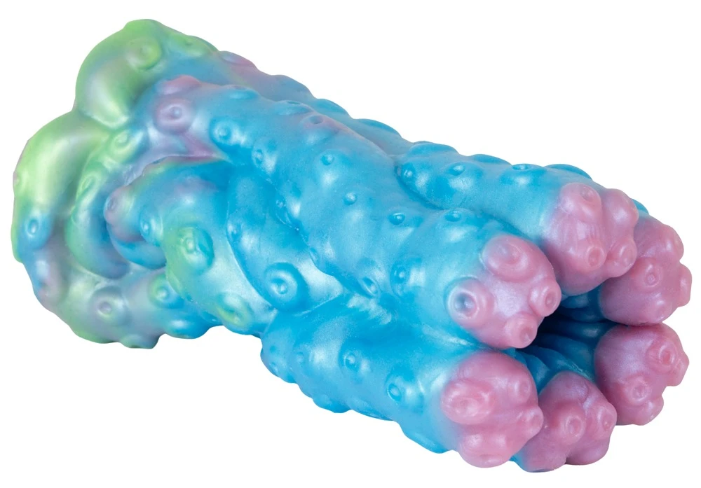 Beasty Cocks Tentacle Stroker, Beasty Cocks Cecaelia Stroker im Tentakel-Design mit Noppen, Rillen und intensivem Saug-Effekt