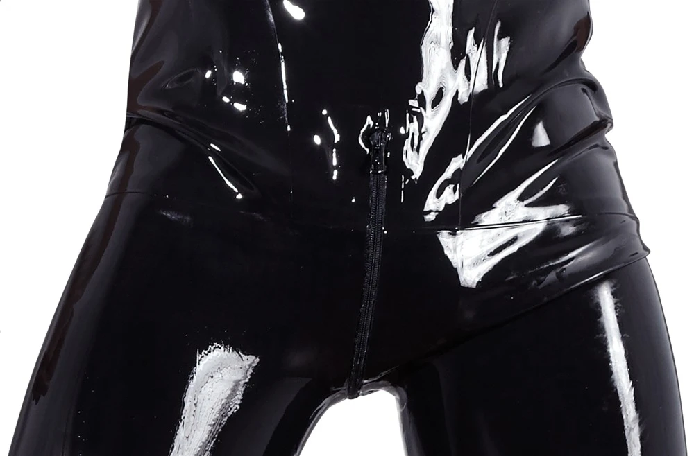 Overall von Late X – hautenger Latex-Einteiler mit Reißverschluss durch den Schritt, ultra sexy Passform, matter Look und körpernaher Sitz