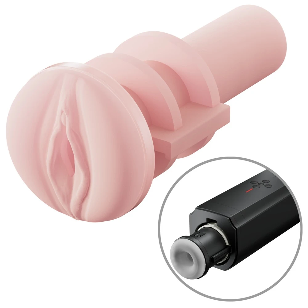 Neutral-Shaped Sleeve f.Solace, Lovense Solace Pro Sleeve mit reizvoller Struktur für intensive Solo-Momente aus softem TPE-Material