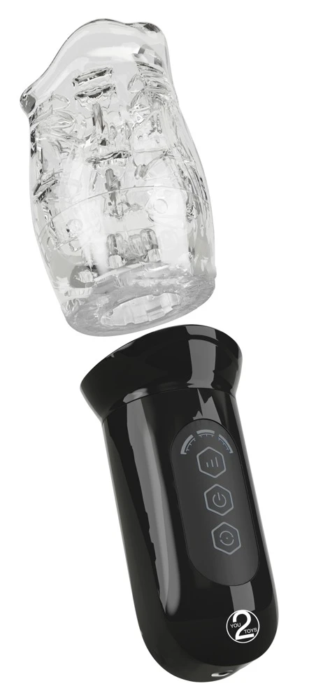 Stroker Rotating Mast. Clear, Grenzenlose Stimulation mit rotierendem Soft Sleeve: Dieser Masturbator umhüllt Deinen Penis mit 360°-Massage in 4 Rotationsmodi. Stroker Rotating Mast. Clear, Grenzenlose Stimulation mit rotierendem Soft Sleeve: Dieser Masturbator umhüllt Deinen Penis mit 360°-Massage in 4 Rotationsmodi.