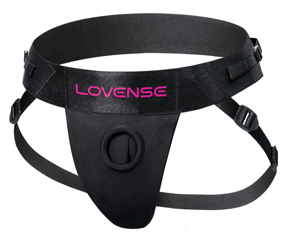 Strapless Harness for Lapis, Lovense Harness Strap-on Jock verstellbar für Lapis & Dildos bis Ø 5 cm Pegging Harness mit starkem Halt Stretch Jock