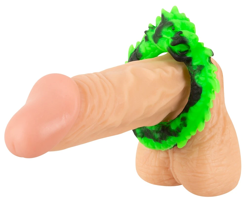 Beasty Cocks Dragon Loop, Dragon Loop Penisring im Drachen-Design aus softem Silikon für intensive Erektionen & kraftvolles Feeling