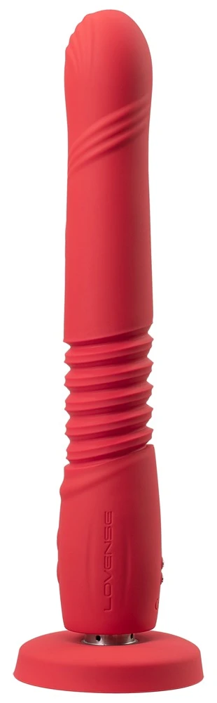 Gravity, Lovense Gravity Stoßvibrator mit 140 Stößen/Min, starker Vibro-Power & Saugfuß für intensives Spiel