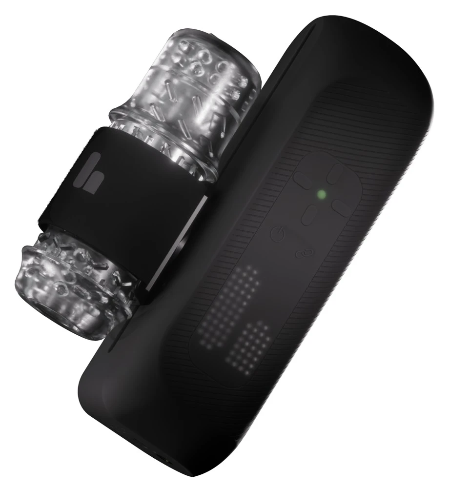 The Handy 2, Kabelloser Handjob-Masturbator mit Noppen-Sleeve, leisem Power-Motor & smarter Online-Steuerung