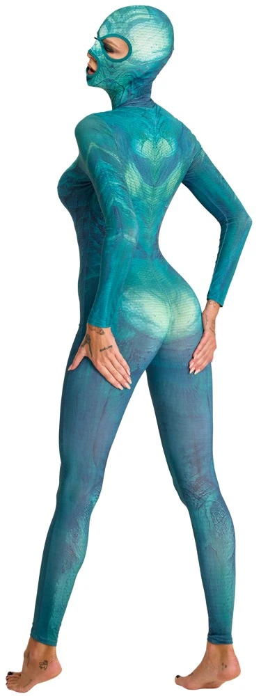 Cottelli BONDAGE Body ouvert Lederlook schwarz mit Schnürung, Ketten, Fesseln und goldenen Details figurbetont