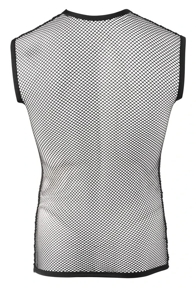 Herren Netzshirt XL/2XL aus groben Netz in schwarz. Weich und elastisch für hohen Tragekomfort.