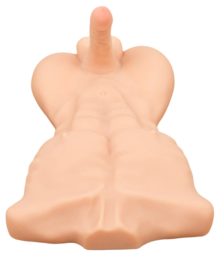 Realistixxx Deluxe Man, intensive Lustmomente mit dem realistischen Männer-Torso von realistixxx -  flexibler Penis, hautähnliche Haptik & mehr