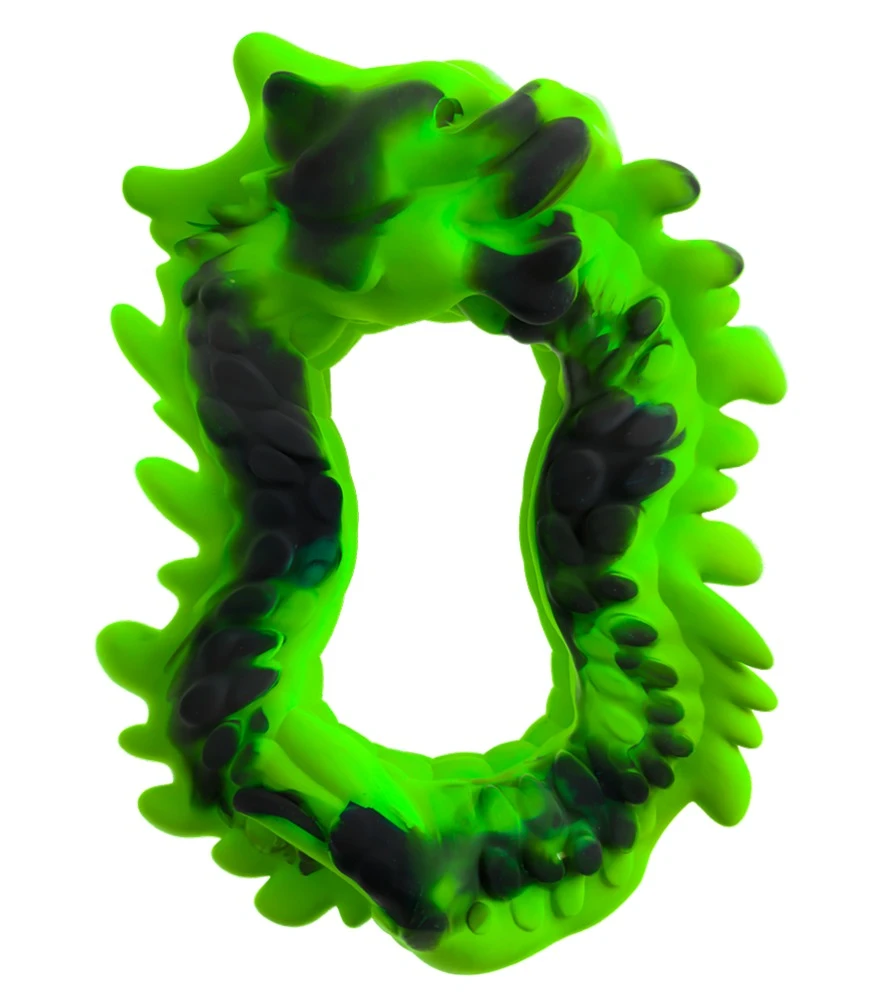 Beasty Cocks Dragon Loop, Dragon Loop Penisring im Drachen-Design aus softem Silikon für intensive Erektionen & kraftvolles Feeling
