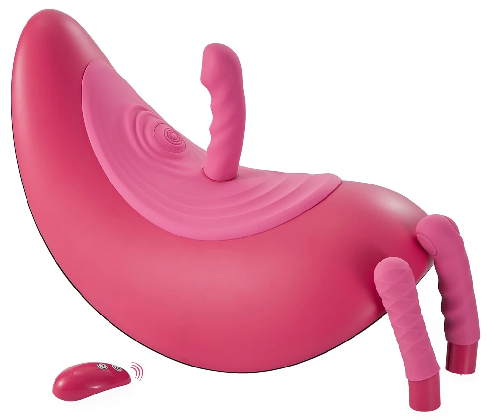 vibepad ride-on, Freihändig zum Höhepunkt – vibrierende Liebeswippe mit pulsierendem Pad und tiefen Penetrationen für ekstatische Ritte