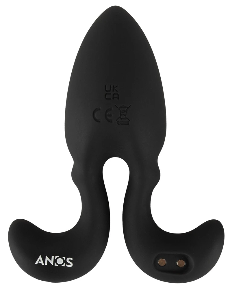 ANOS RC Vibrating Plug Flex.Ar, Der RC Vibrating Butt Plug with Flexible Arms von ANOS – kraftvolle Doppel-Vibration trifft anpassungsfähiges Design für intensiven analen Hochgenuss mit sicherem Sitz und Fernbedienung