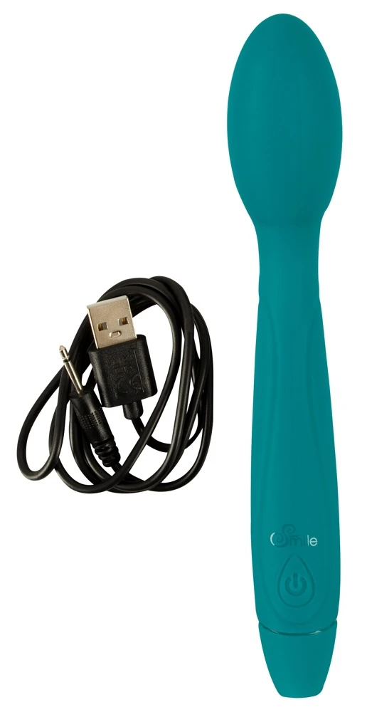 Smile Vibrator w Nodding Head, Sweet Smile Vibrator mit nickendem Massagekopf – intensiver G-Zonen-Genuss durch pulsierende Bewegungen und seidig weiches Silikon