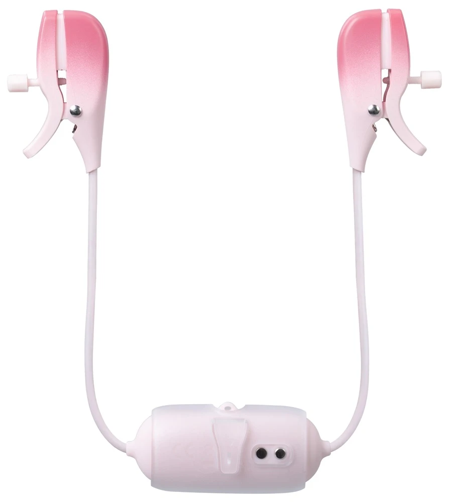 Gemini, Lovense Gemini vibrierende Nippelklemmen mit Halsband für heiße BDSM- und Paare-Spiele Bluetooth Steuerung