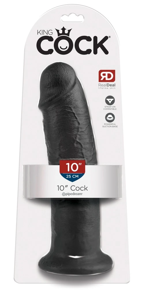 KC 10 Zoll Cock Hyperrealistischer Naturdildo 25cm