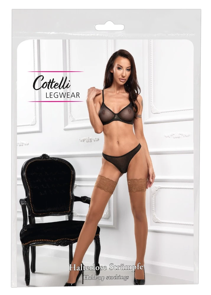 Cottelli Eleganz und Komfort vereint: Halterlose Strümpfe für den perfekten Look