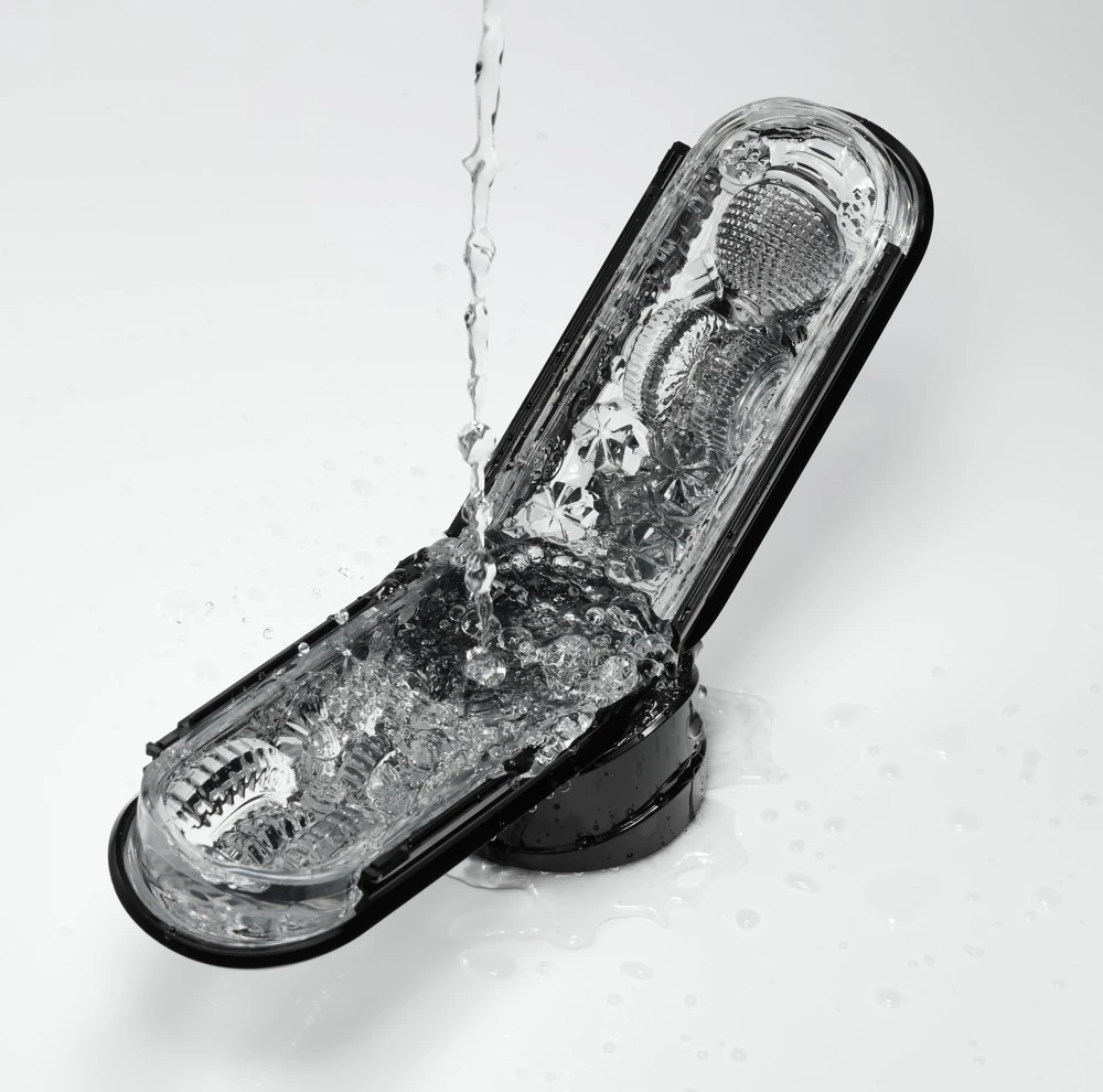 Tenga Zero Flip Gravity Aufklappbarer Masturbator in 2 Härtegraden