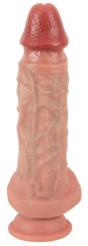 Realistixxx Dildo 21,5 cm, Realistixxx RealMan Naturdildo mit Hoden – Aufreizend realistisch mit Dual Density Silikon, starker Saugfuß & lebensechte Haptik