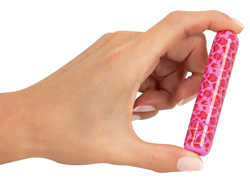 beau coeur Leo Mini Vibrator, Verspielter Mini Vibrator LEO von beau cœur im Pink-Leo-Design mit 10 intensiven Vibrationsmodi klein leicht diskret