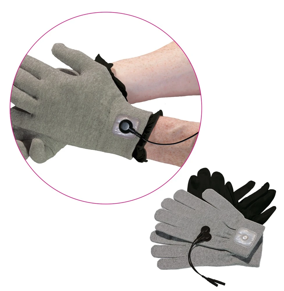 Magic Gloves, Elektrisierende Berührungen: Bi-polare E-Stim-Handschuhe für sinnliche Reizstrommassagen mit Mystim
