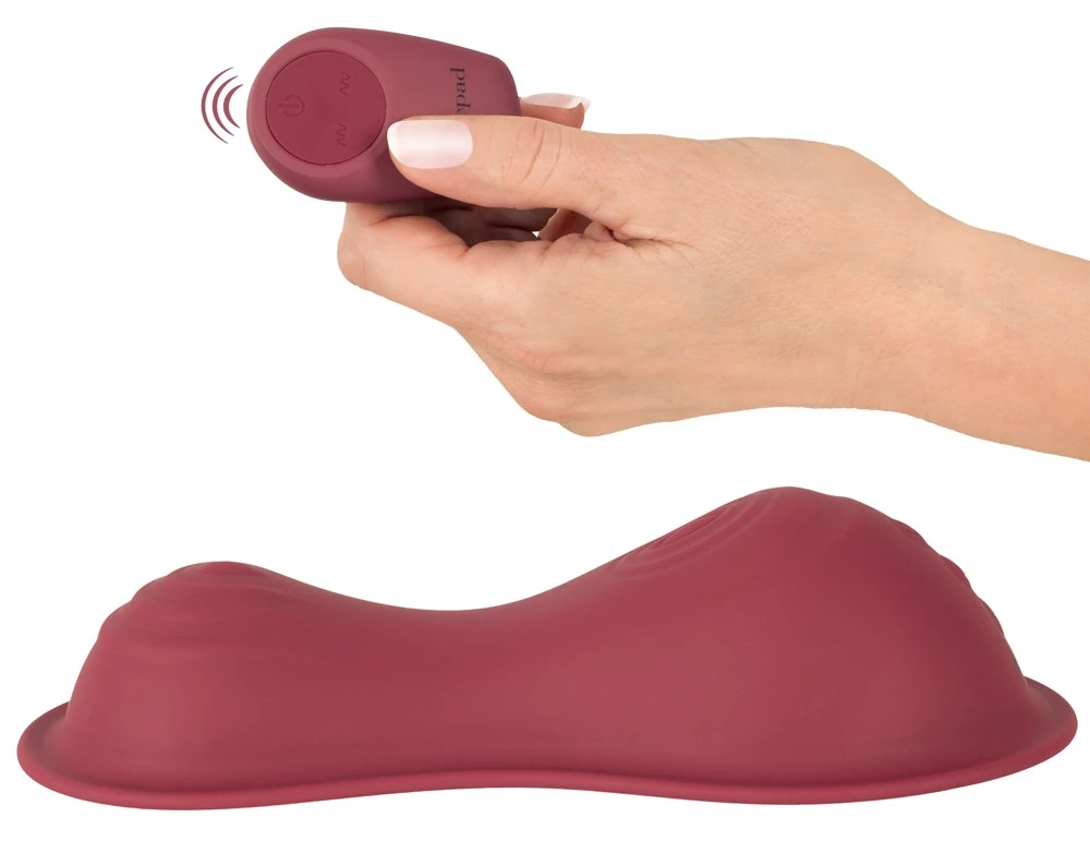 vibepad intense 2, Vibrokissen mit Fernbedienung 2 Power-Motoren 20 Vibrationsmodi wasserdicht IPX7 intensive Reizwäsche EROS