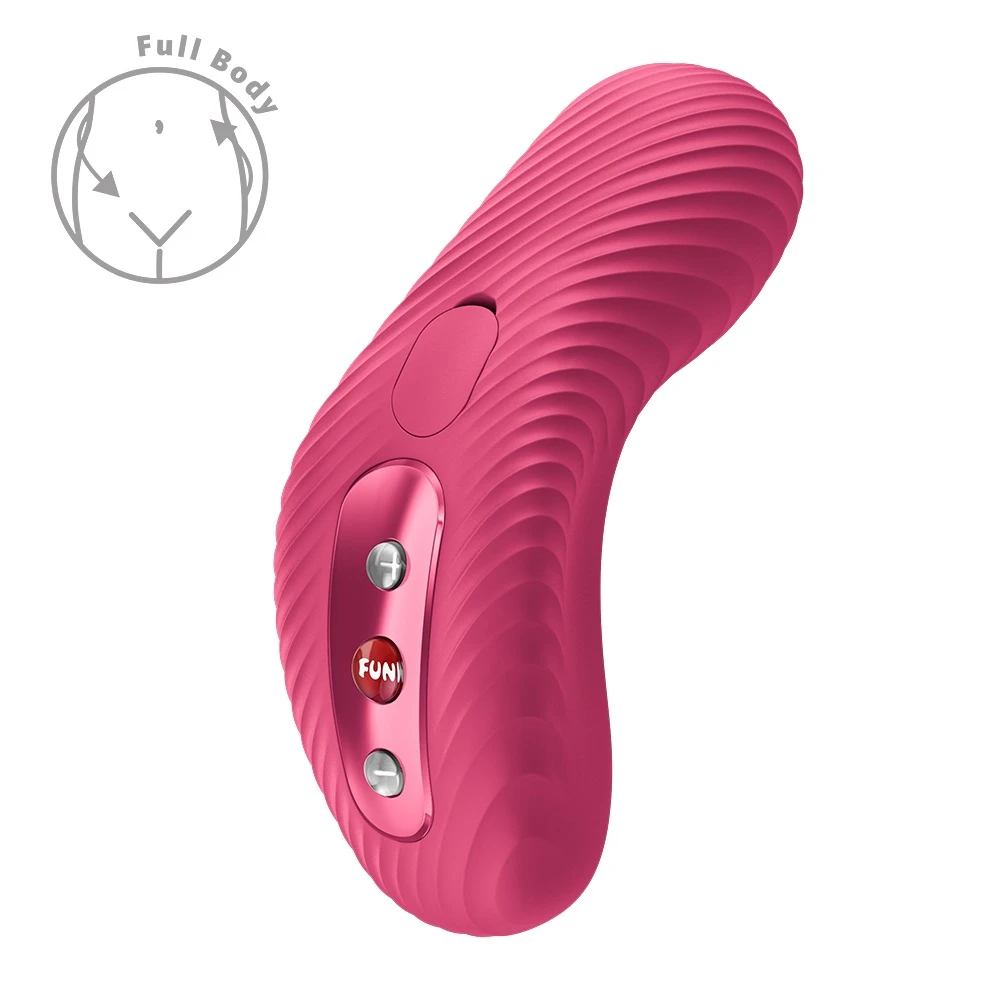 Laya III Bottle, Fun Factory LAYA III Auflegevibrator klopfend vibrierend 10 Modi ergonomisch intensiv wiederaufladbar Power Feel