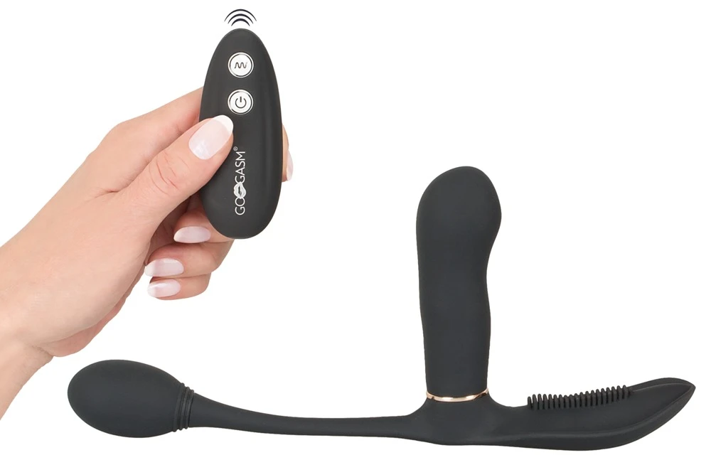 GoGasm Pussy & Ass Vibrator bl GoGasm Pussy & Ass Vibrator bl