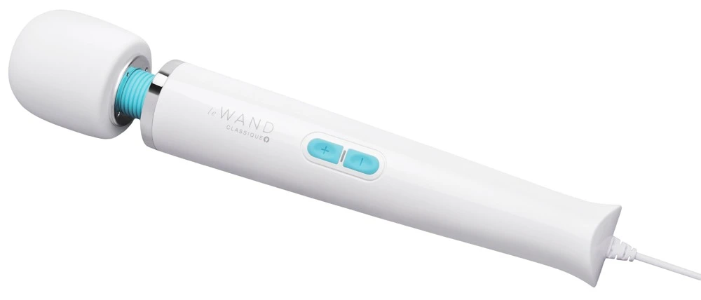 Classique Plug-In Wand Massage, Luxus-Massagestab le WAND mit 8800 RPM Power, 10 Modi, Kabelbetrieb, extra langes Kabel, ikonische Dauer-Vibes